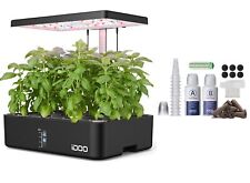 iDOO Hydroponics Growing System Kit 12Pods, Indoor Garden with LED Grow Light... picture
