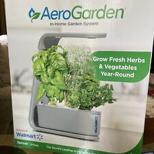 AeroGarden In-Home Garden System - LED Lights - Cool Gray - Sprout - 3 Pods  picture