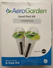 OPEN BOX SALE 6-Pods Cascading Petunia AeroGarden Seed Pod Kit Hydroponic Indoor picture