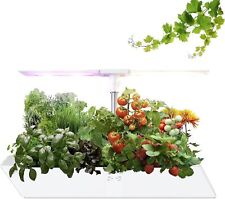 12Pods Hydroponics Growing System Indoor Herb Garden Kit w/ LED Grow Light Timer picture