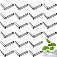 24 Packs High Silver Reflective Film Sheets 83 x 51 Inch Plant Garden Greenho... picture