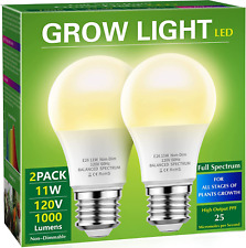 Grow Light Bulbs,  LED Grow Light Bulb A19 Bulb, Full Spectrum Grow Light Bulb,  picture