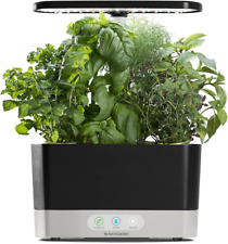 Harvest with Gourmet Herb Seed Pod Kit - Hydroponic Indoor Garden, Black picture