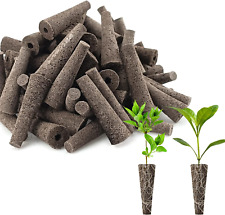 80-Pack Brown Peat Soil Hydroponic Sponges: Ideal for Seed Breeding picture