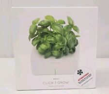 Click & Grow Smart Herb Garden Kit with Grow Light White Basil Grower New Sealed picture