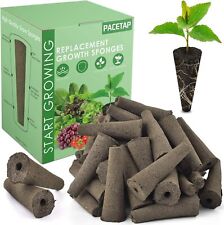 50 Pack Grow Sponges, Seed Pods Root Growth Sponges Compatible with Aerogarden picture