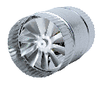 Suncourt 4 Inch In-line Booster Fan w/powercord