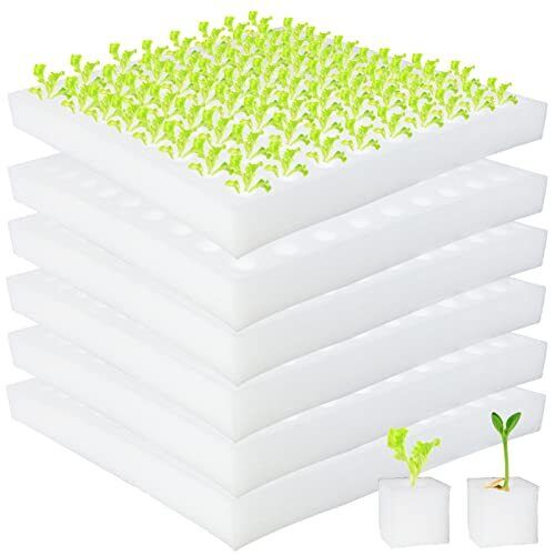 600 Pcs Hydroponic Sponges Soilless Cultivation Planting Gardening Tool Square S