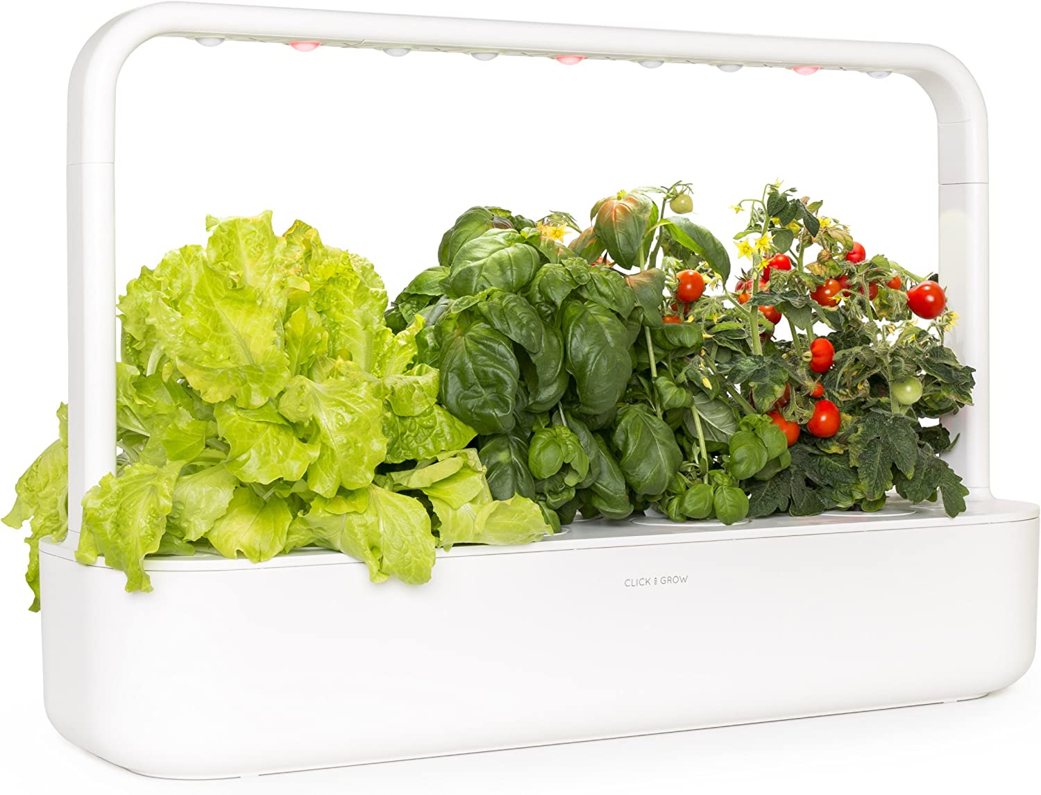 Click & Grow Indoor Herb Garden Kit w/ Grow Light Easier than Hydroponics 9 Pods