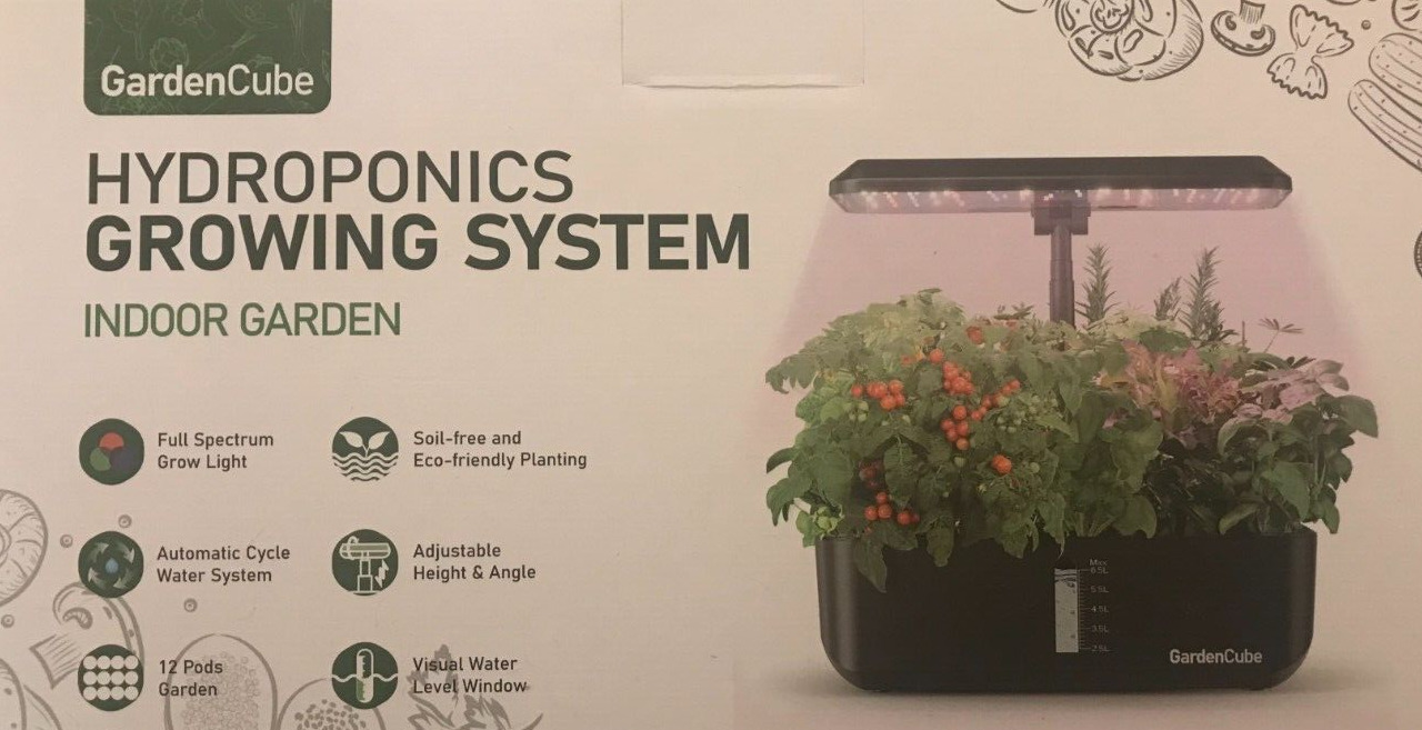 GardenCube Hydroponics Growing System 12 Pod Indoor Garden