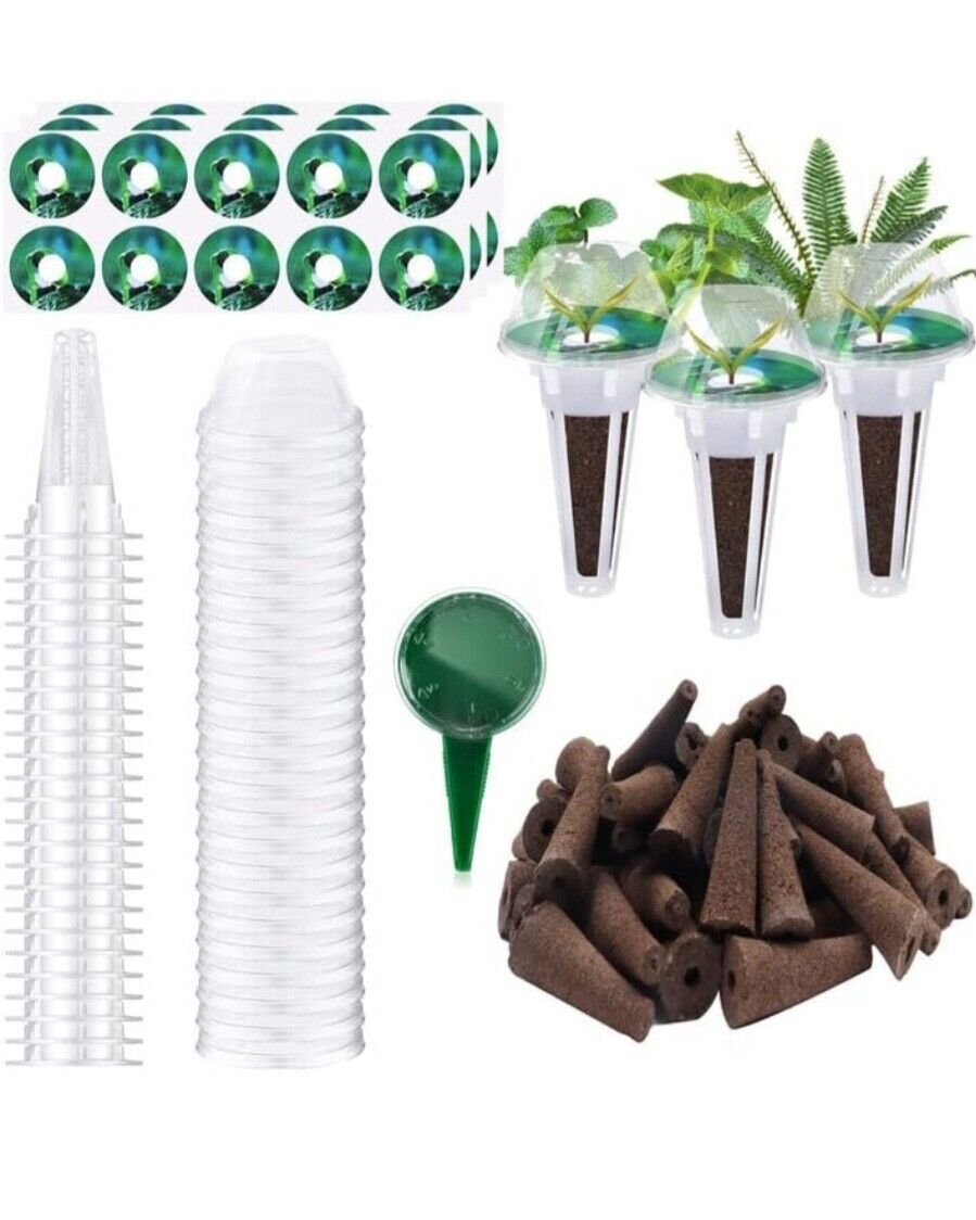 24 Sets Seed Pod Kit for Aerogarden, Hydroponics Grow Anything Kit Garden Seed 