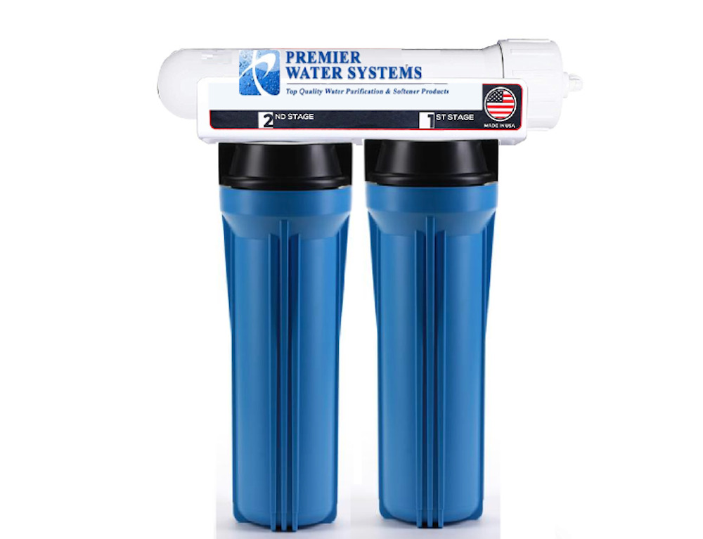Premier HYDROPONIC RO100 Reverse Osmosis Water Filter System 100 GPD