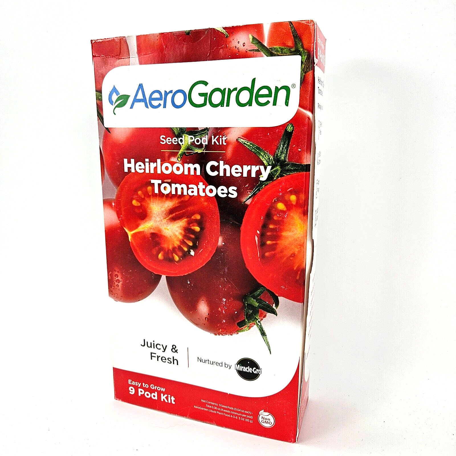AeroGarden Seed Pod Kit, Heirloom Cherry Tomatoes, 9 count