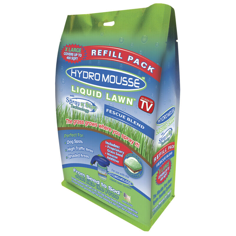 Hydro Mousse Fescue Blend Full Sun Liquid Lawn Refill 2 lb. -Pack of 1
