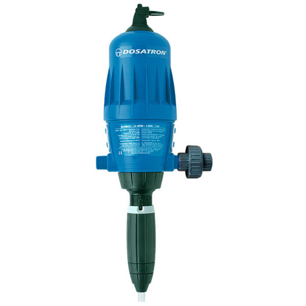 Dosatron Water Powered Doser 14 GPM 1:500 to 1:50 - 3/4 in (D14MZ2VFBPHY)