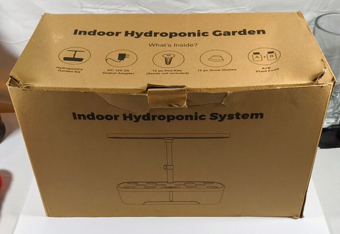 12 Pods Hydroponics Indoor Growing System