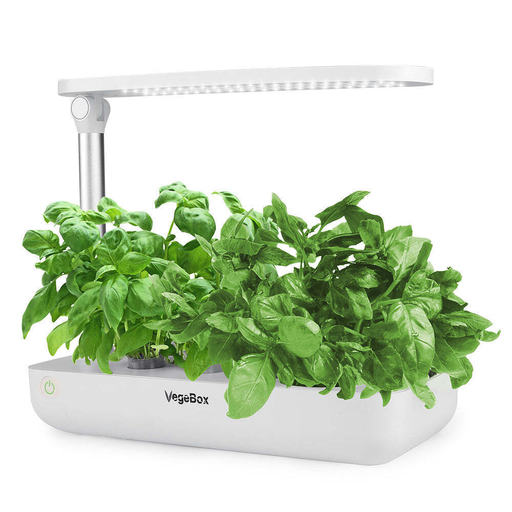 VegeBox T-Box Indoor Hydroponics Growing Garden LED Lighting 9 Plantings NEW