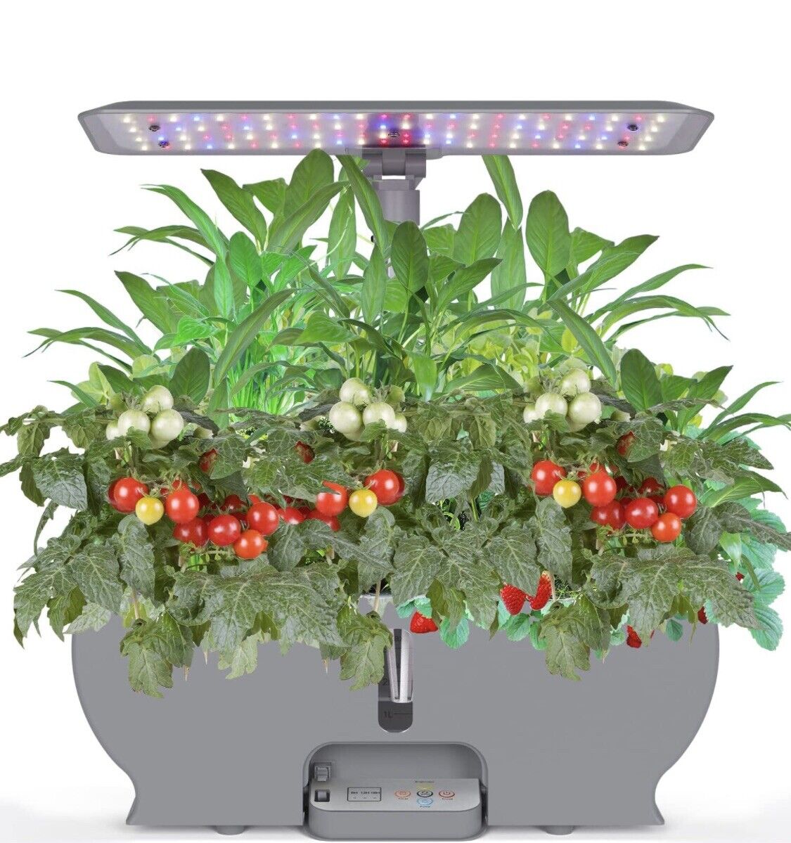 Wattne 9Pods Hydroponics Growing System with LED Grow Light for Home & Kitchen
