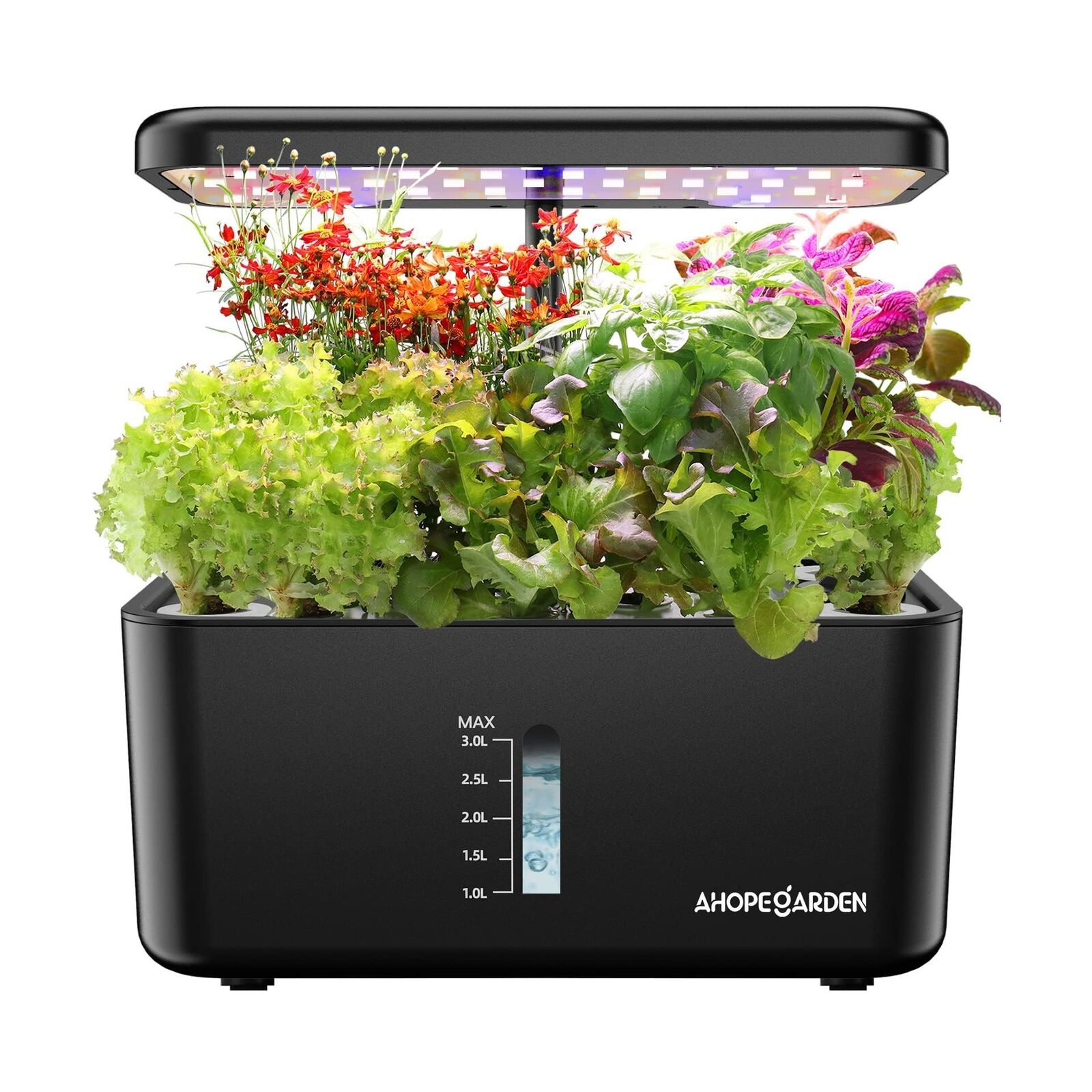Ahopegarden Indoor Garden Hydroponic Growing System Plant Germination Kit Aer...