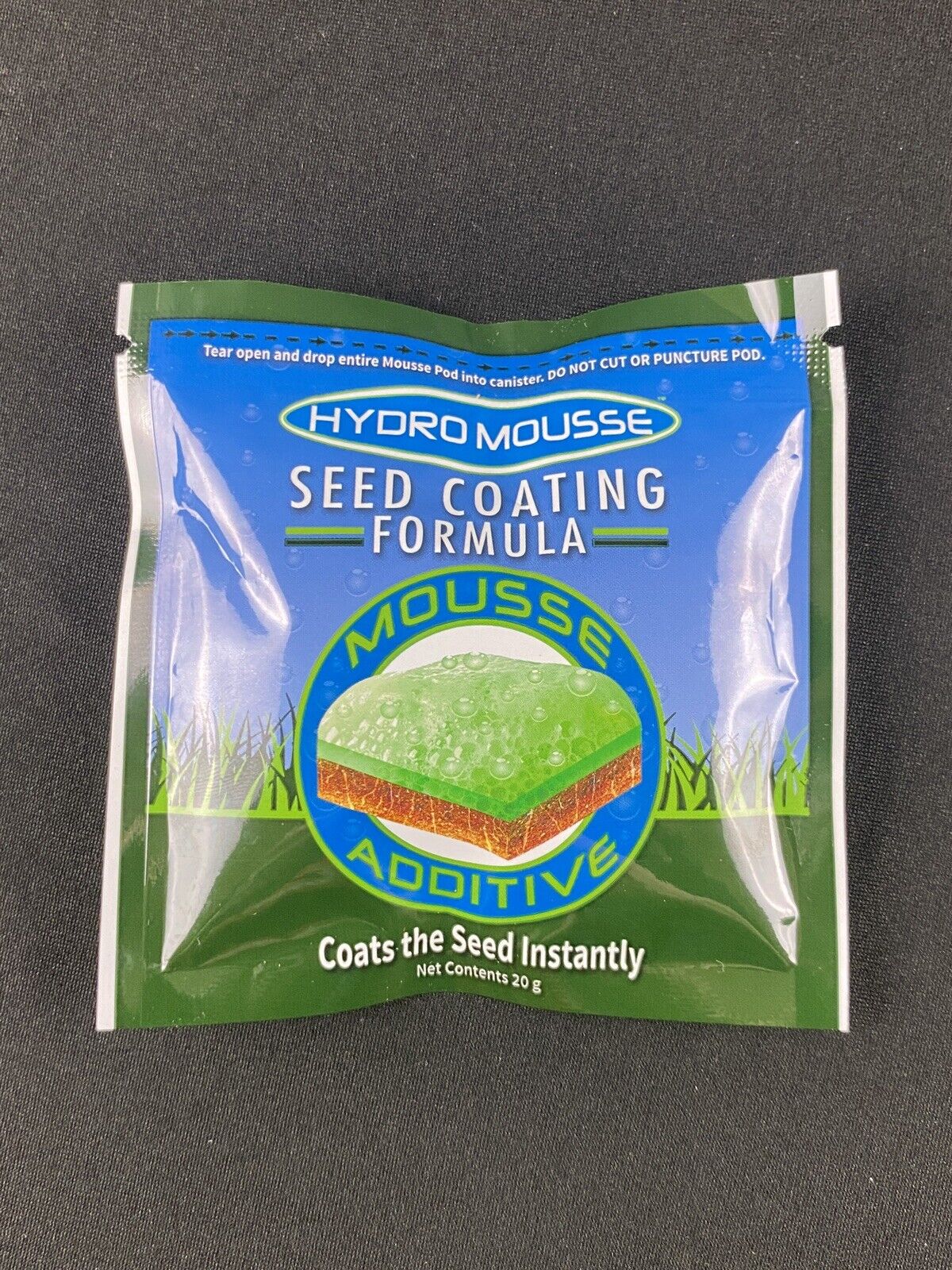 Hydro Mousse Seed Coating Formula Mousse Additive 20g