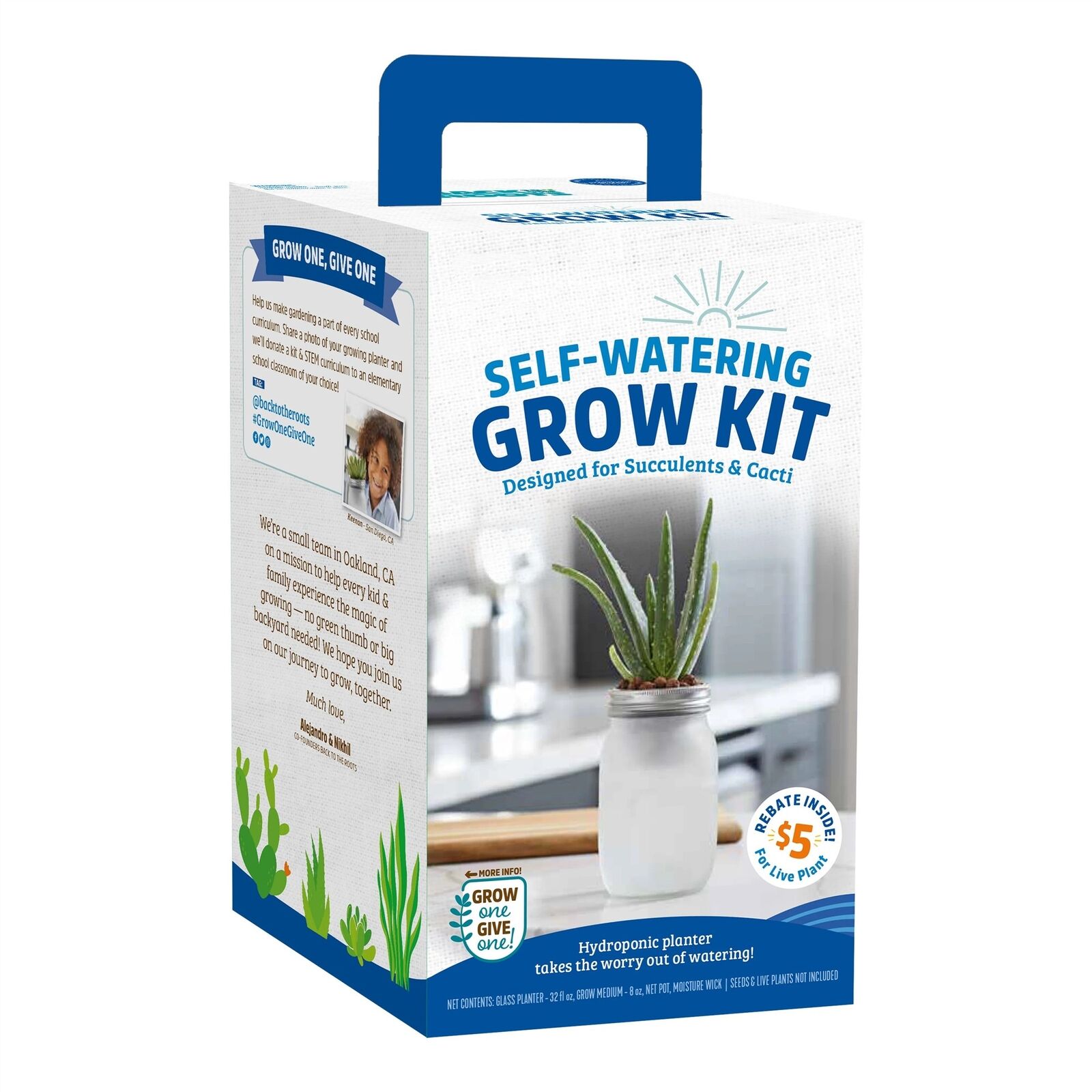 Self-Watering Grow Kit - 2-Pack