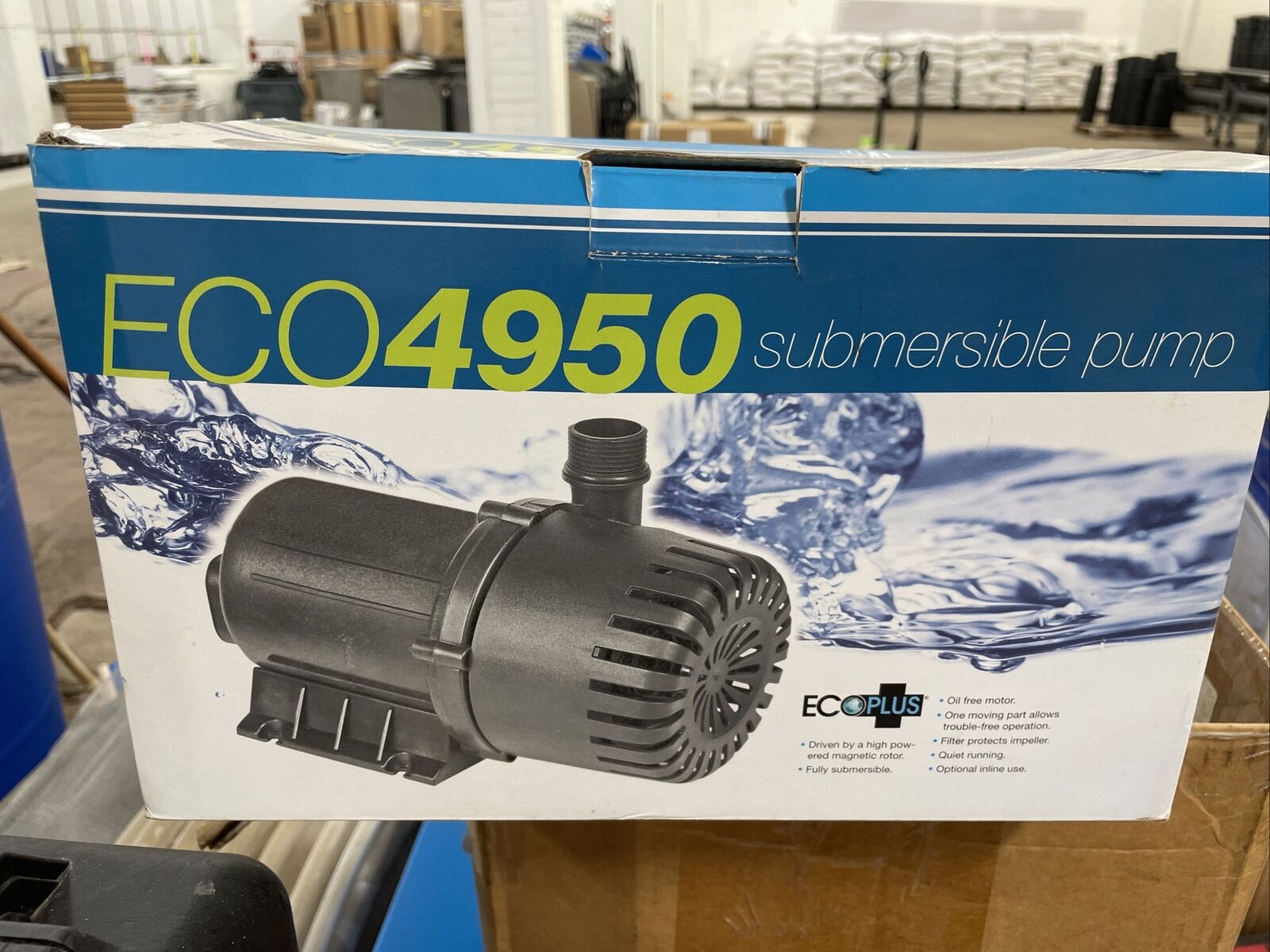 EcoPlus Fixed Flow Submersible or Inline Pumps - Magnetic Driven, Oil Free Pumps