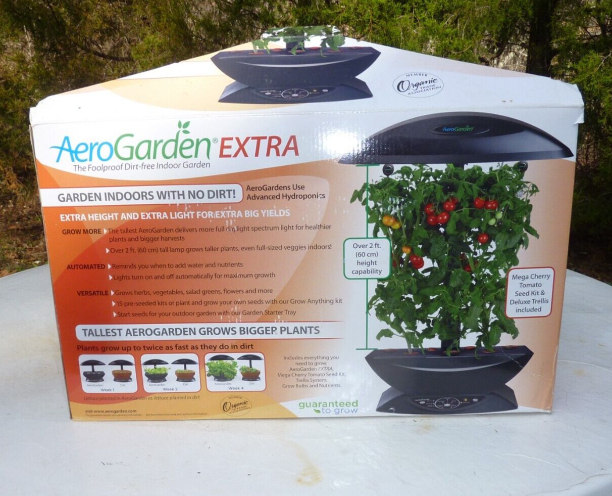 New in Open Box Aero Garden Extra