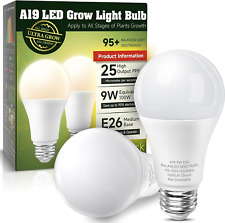 Grow Light Bulbs, LED Grow Light Bulbs A19, Full Spectrum Plant Light Bulbs picture