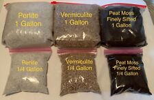 Perlite, Vermiculite & Peat Moss - Great Seed Starting Mix picture