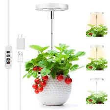 LED Grow Light for Indoor Plants with Adjustable Lighting and On/Off Timer, F... picture