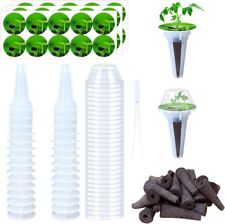 121pcs Seed Pod Kit Hydroponics Garden Accessories Grow Anything Kit Sponge Dome picture