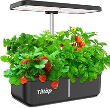 8/12 Pods Hydroponics Growing System Timer with LED Grow Light Indoor Garde picture