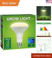 Full Spectrum LED Grow Light Bulb - 12W, 1000LM, Natural Light, Indoor Plants picture