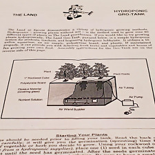 Disney DIY hydroponic growing instructions from Living with the Land at EPCOT picture