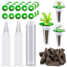 Hydroponic Garden Accessories Pod Kit Including Grow Baskets Transparent Insu... picture
