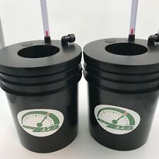 2 Bucket and Grow LID DWC combo - NEW LEVEL HYDROPONICS  -  3.5 or 5 gallon picture