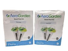 2 Pack AeroGarden Salad Greens 6 Seed Pod Kit Total 12, Sell By 4/30/2024 NEW picture