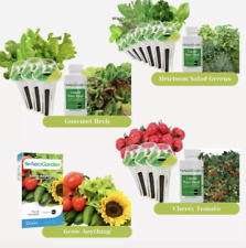Aerogarden Grow Fresh Herbs Garden Gourmet Herb Cherry Tomato Salad Seed Pod Kit picture