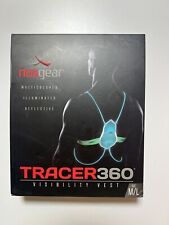 NEW Noxgear Tracer2 360 Visibility Multicolor Reflective LED Running Vest Sz M/L picture