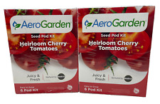 Lot of 2 ~ AeroGarden Red Heirloom Cherry Tomato Seed Pod Kit, 6-Pods each picture