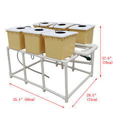 6 Sites Box-type Hydroponic Bato Bucket Grow System Indoor&Outdoor Grow System picture