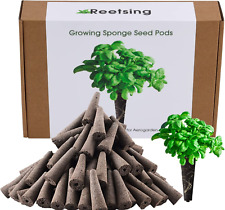 100 Pack Hydroponics Sponge,Replacementpre-Grow Sponges,Hydroponics Growing Syst picture