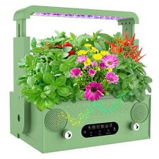 Hydroponics Growing System 7 Pods Kitchen Herb Garden Indoor Kit with Grow Li... picture