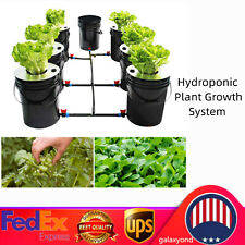 Deep Water Culture (DWC) Hydroponic Soilless Grow Kit System +PUMP 20L 7 Buckets picture