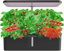 Hydroponics Growing System Herb Garden -  18 Pods Indoor Gardening System with L picture