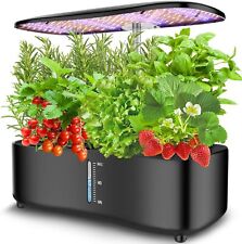 Large Tank Hydroponics Growing System 12 Pods,Herb Garden Kit Indoor with Lights picture