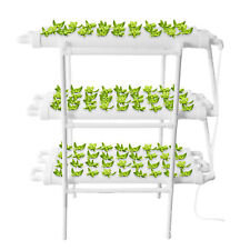 Hydroponic 108 Site Grow Kit Garden Plant Vegetable Growing System Tool picture