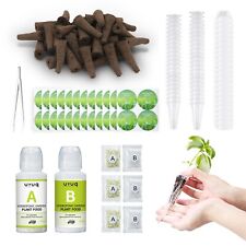 188Pcs Hydroponic Pods Supplies: Grow Anything Kit with 45 Grow Sponges, 45 G... picture